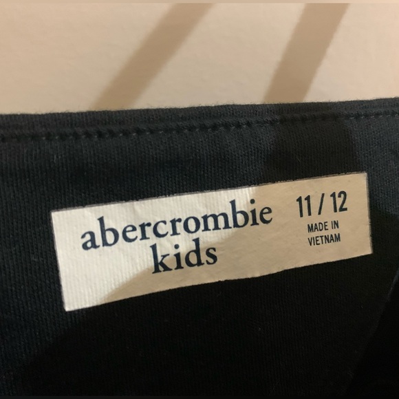 Abercrombie Kids Smocked Cami in Black Size 11/12 - Picture 4 of 4